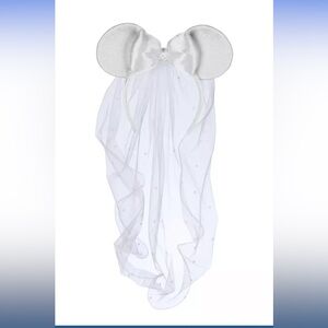 NWOT Disney Minnie Mouse Bride Ear Headband